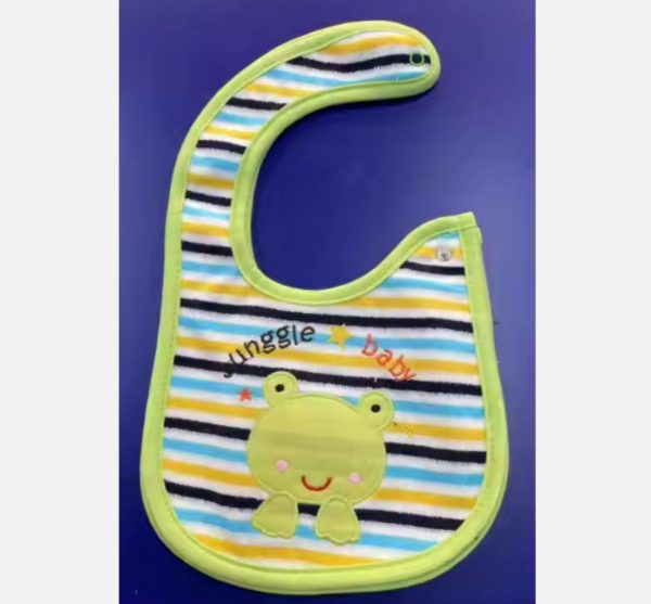 Bavoir Bébé 100 % Coton – Motifs Dessin Animé (0 à 2 ans) – Image 4