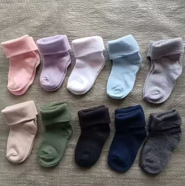 Lot de 4 chaussettes mixte 0-3 ans – Image 2